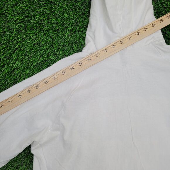 Vintage 1981 Florida State Hoodie Shirt Small 20x24 White FSU 80s Lightweight - Picture 3 of 14